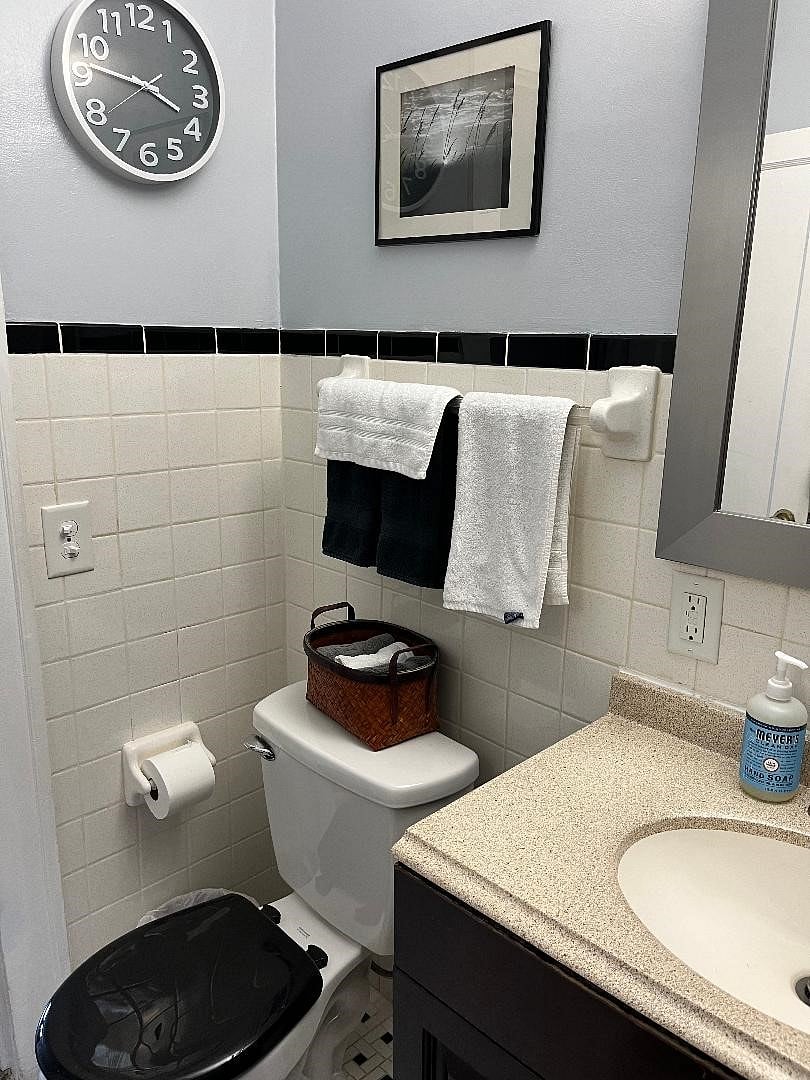 Bathroom is shared