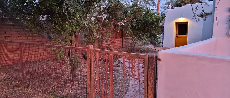 metal entry gate