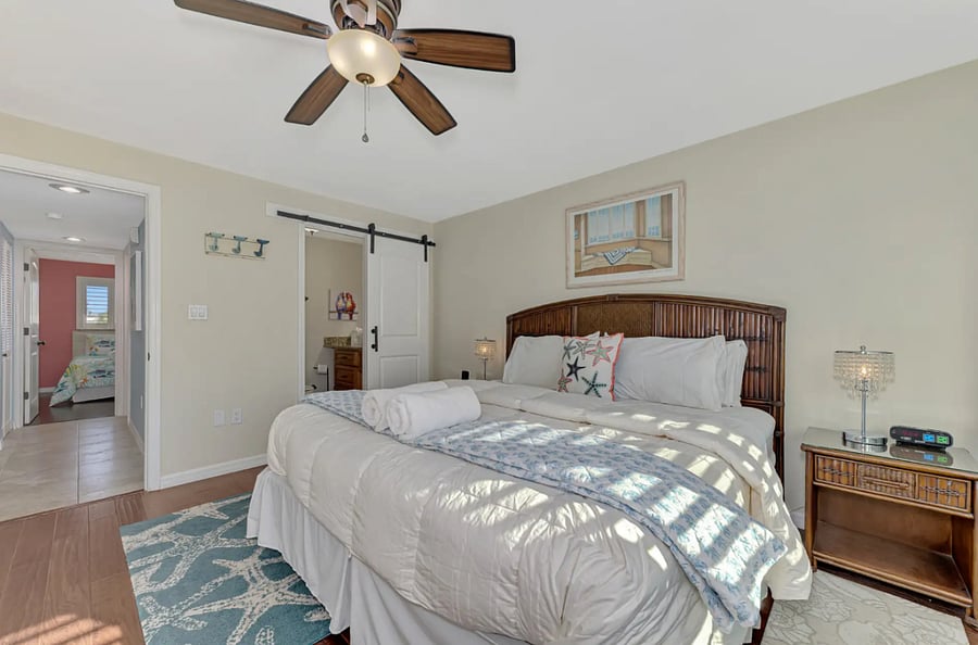 Master Bedroom with King Bed