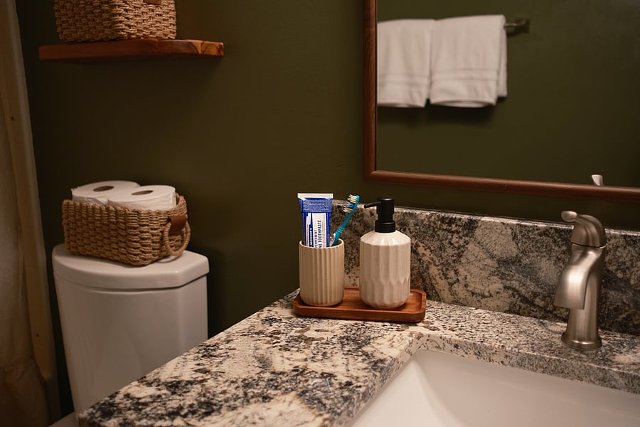 Beautiful renovated shared bathroom