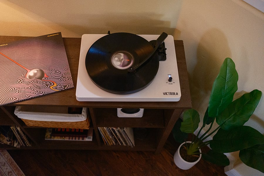 Record player courtesy of my daughter