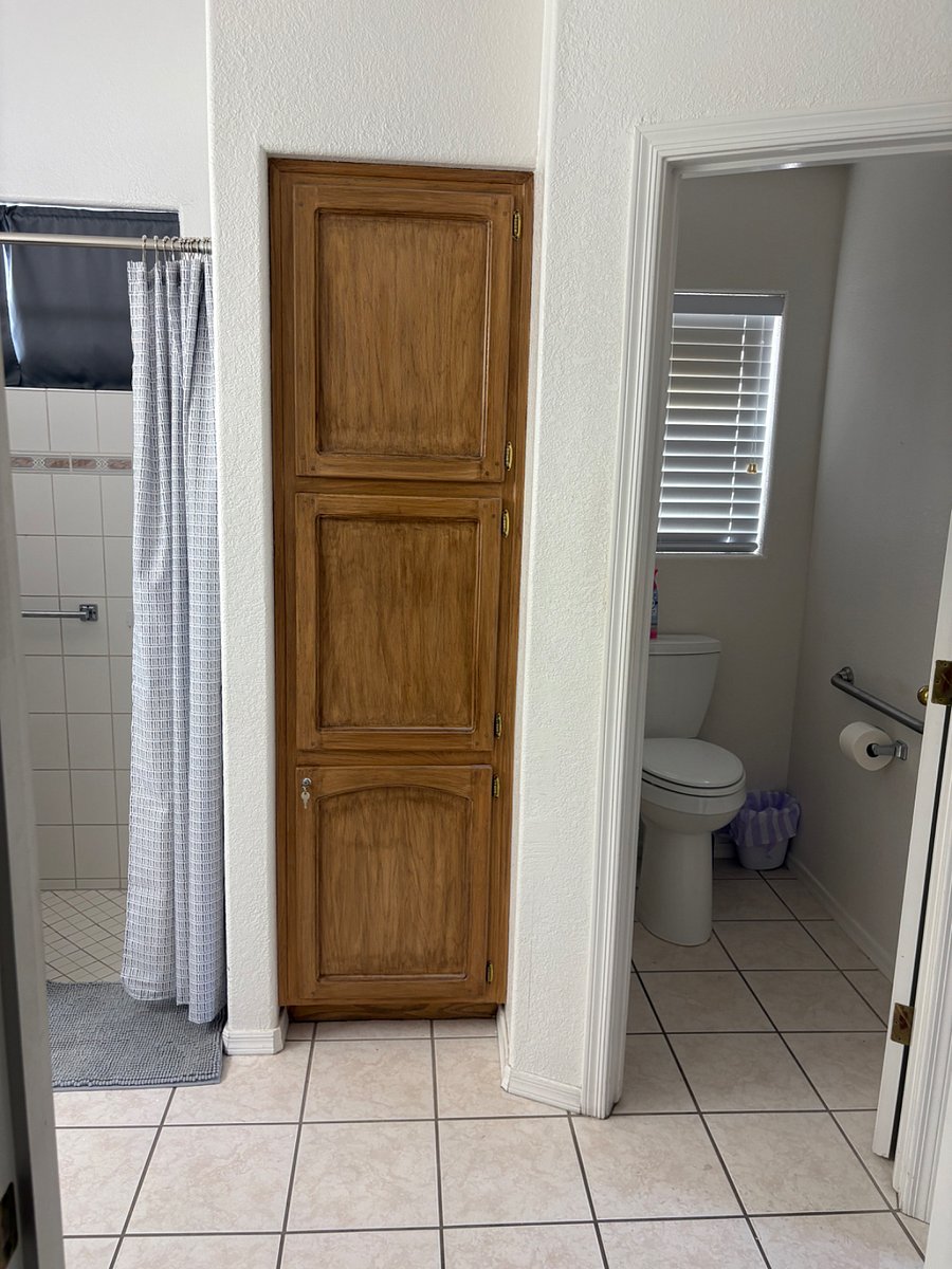 Master bath shower only.