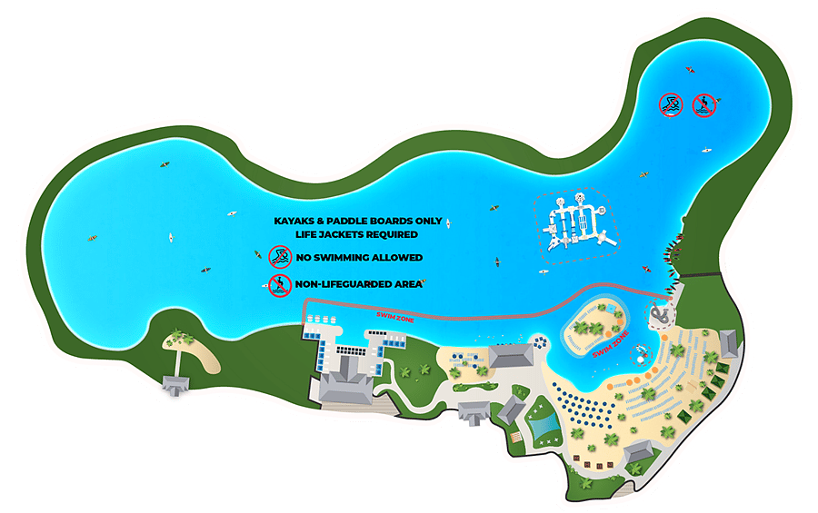 Mirada Lagoon Map
