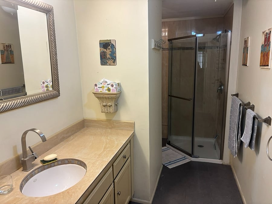 Bathroom with shower
