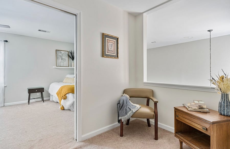 Upstairs landing
