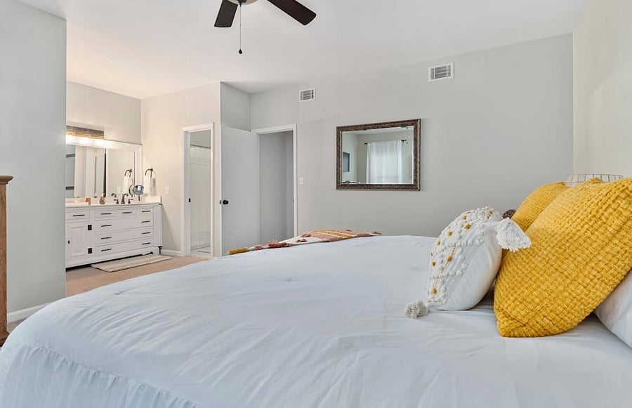 Master bedroom downstairs
