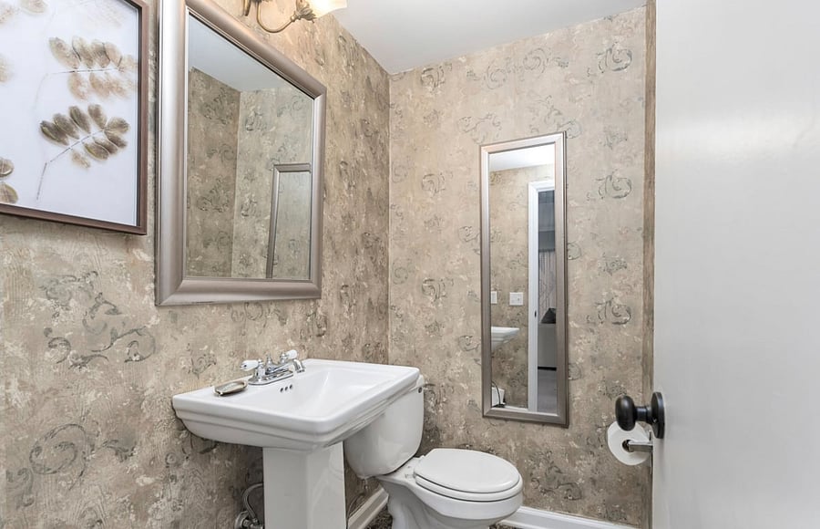 Half bath downstairs
