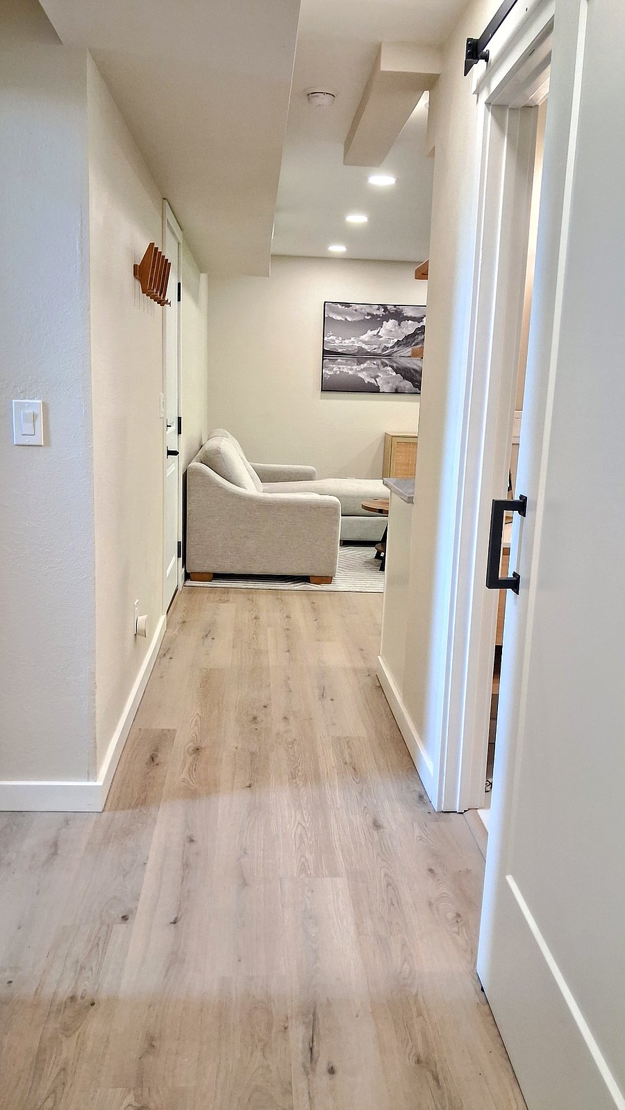bright and clean hallway