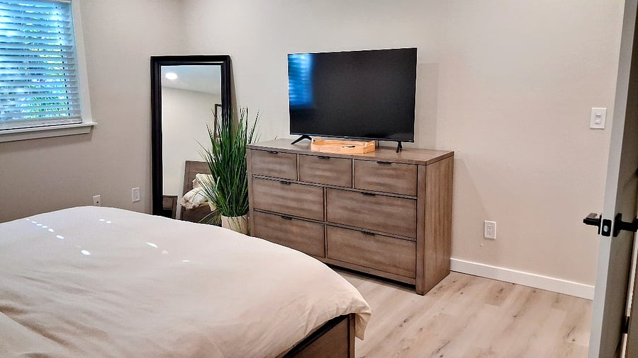 TV in bedroom