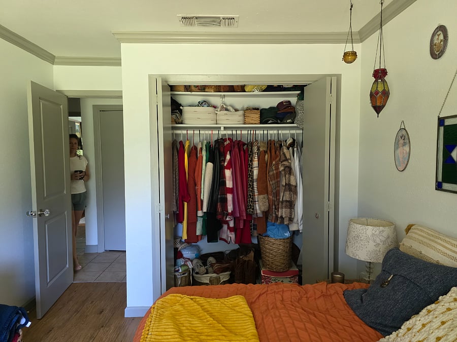 Closet Space (will be cleared)