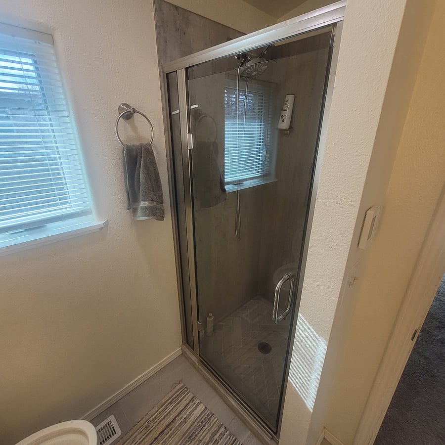 Master bath shower