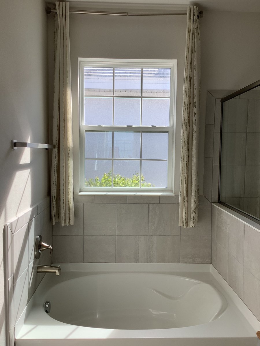 Large Soaking Tub in the Main Bathroom