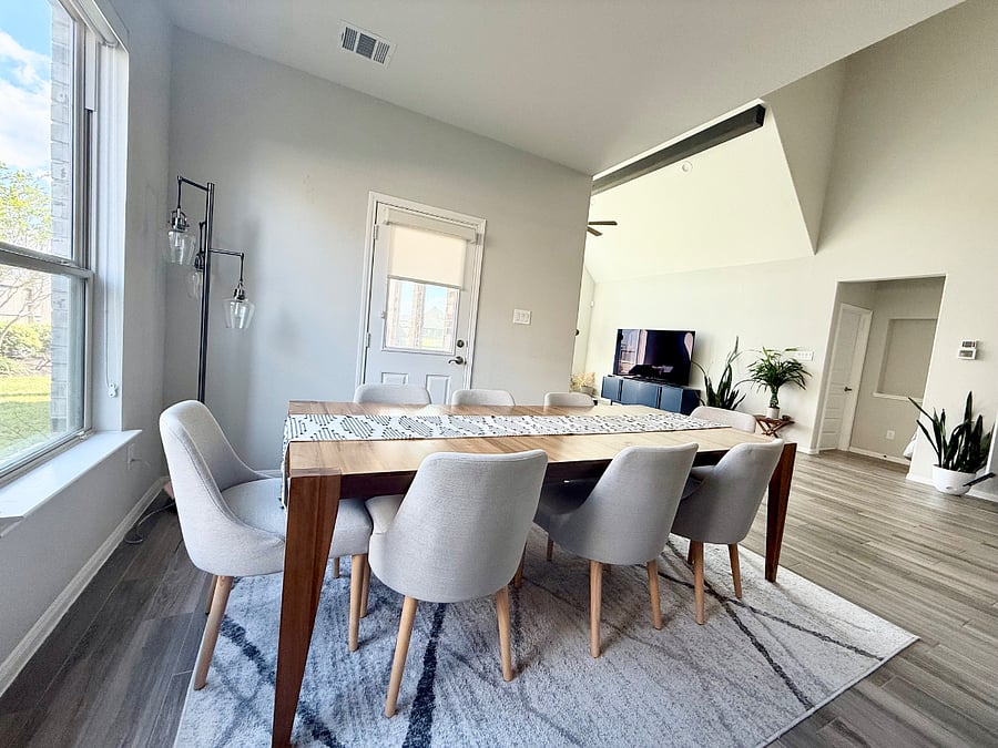 Enjoy your mornings in the bright, spacious breakfast room, signaling a great start to the day.