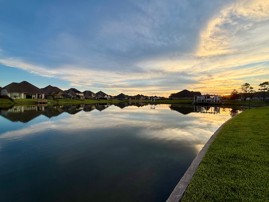 Relax while taking in the serene views from the spacious backyard.