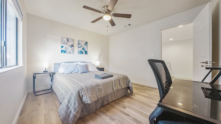 Bedroom 2 with a queen bed