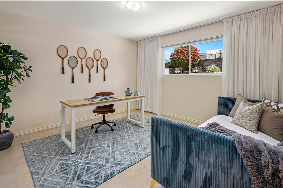 4th Bedroom/Office with Twin Day Bed