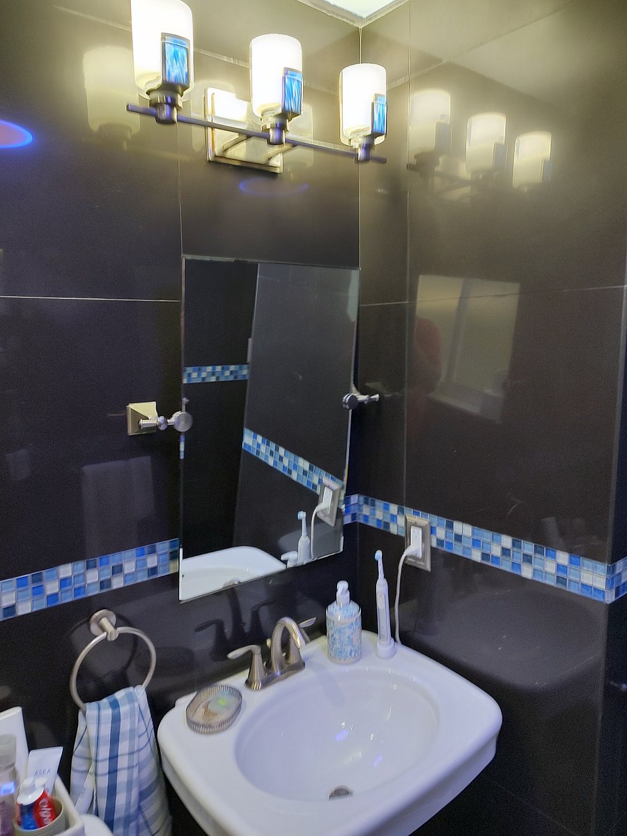 apt #1 bathroom sink + mirror & lights 07122026