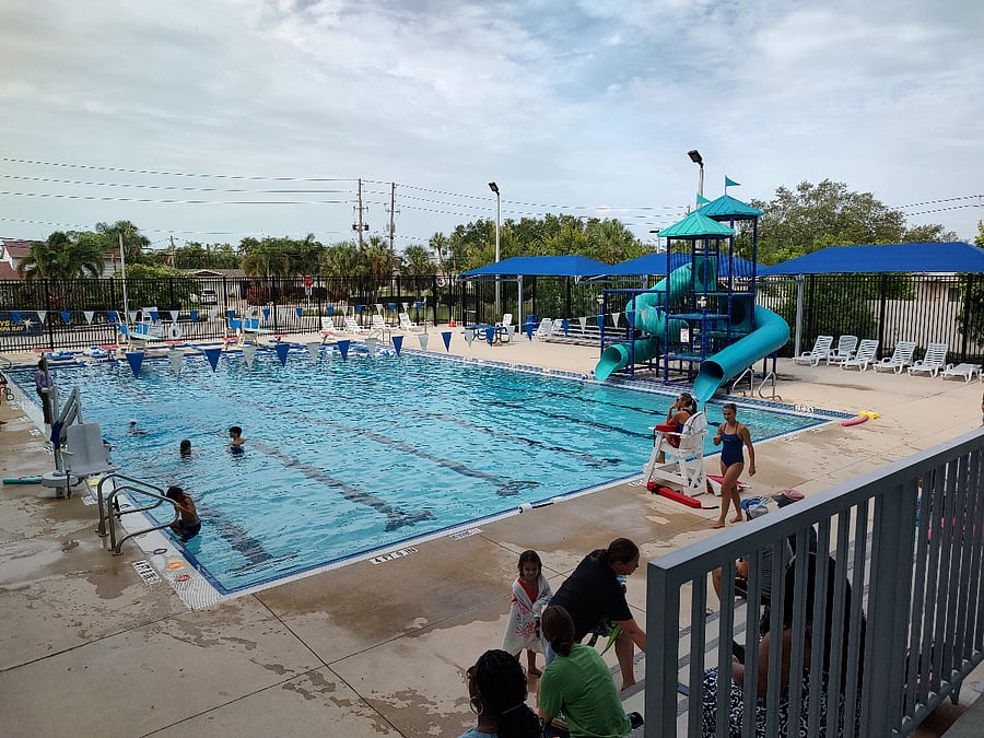 Shore Acres Recreation Center (SARC) pool view 07122026