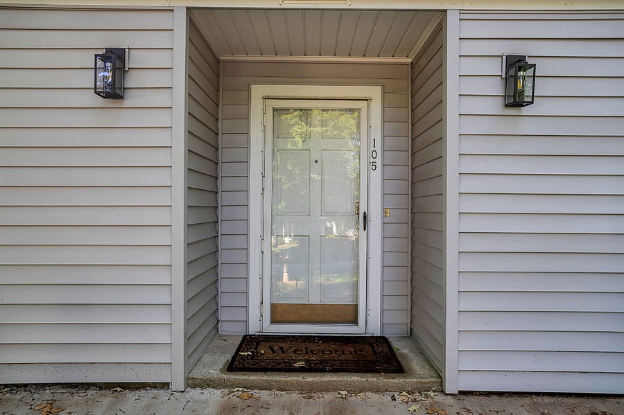 Front door Exterior (1 of 7 doors)
