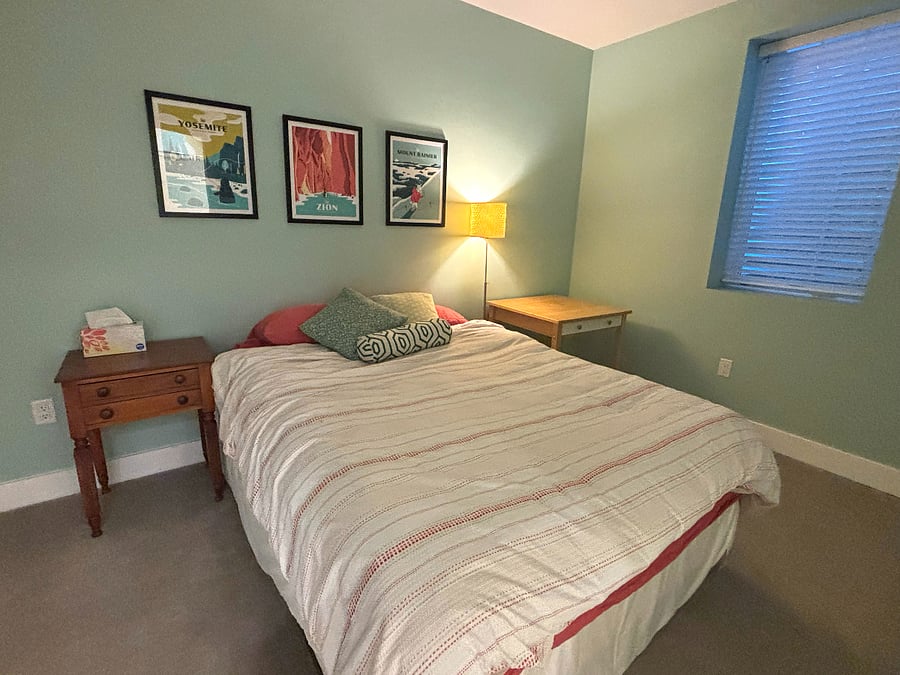 Bedroom 3 offers comfortable queen size bed
