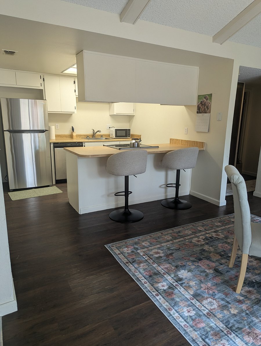 Kitchen with Barstools