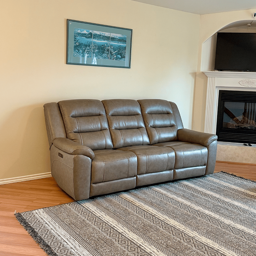 lounge area- power reclining sofa