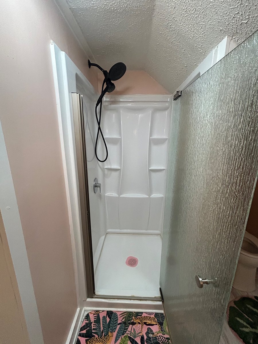 Master shower