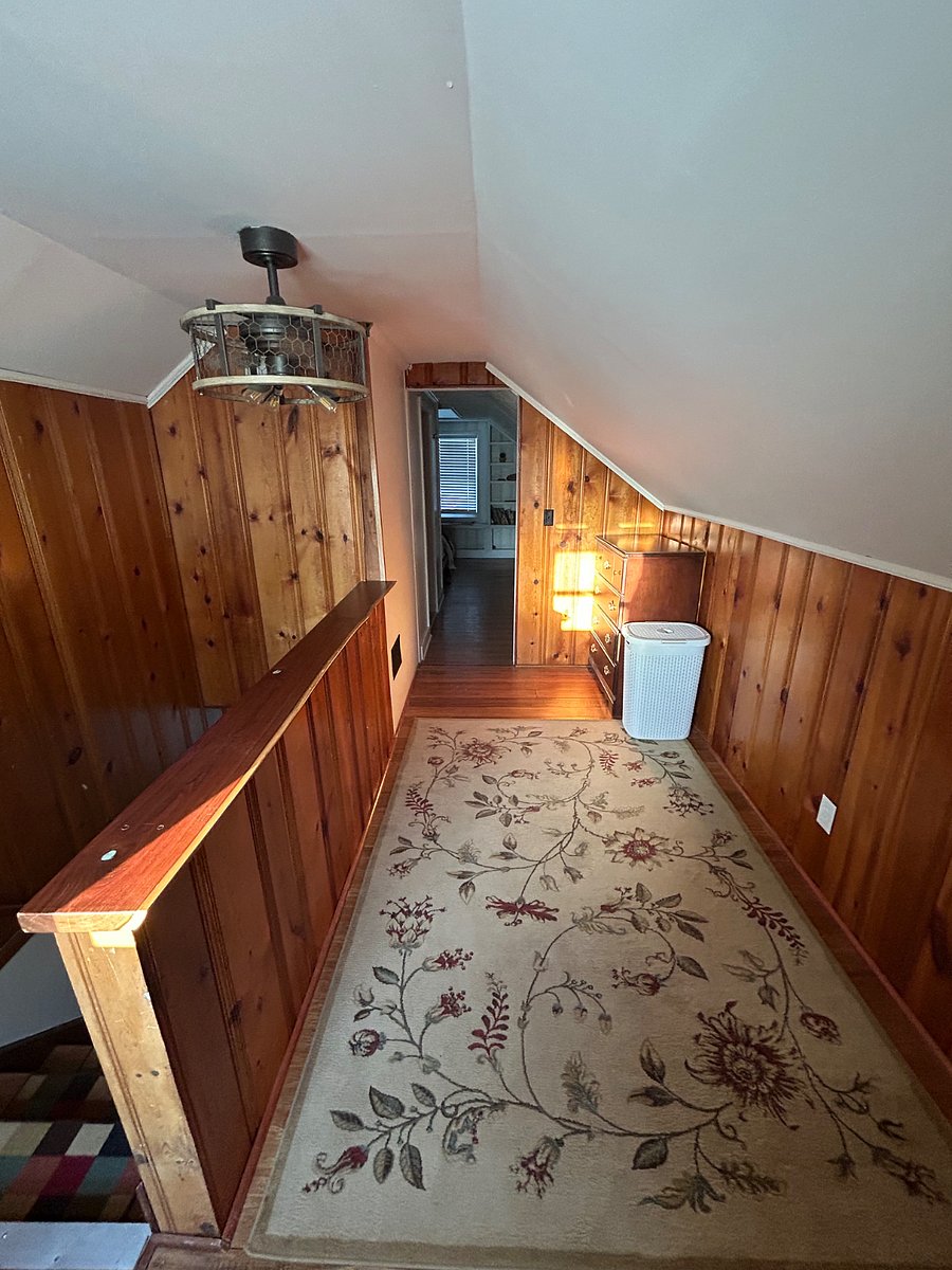 Upstairs walkway
