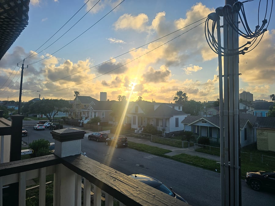 Gorgeous sunset views