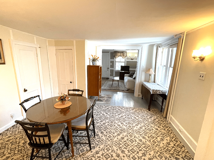 Dining area.