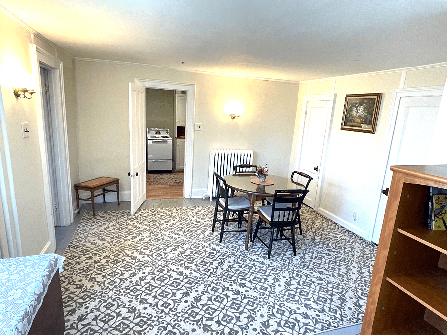 Dining area.