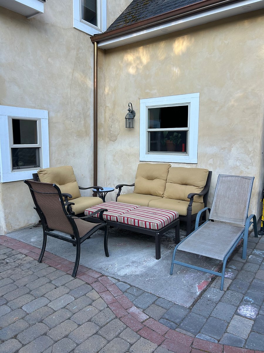 Back Patio seating