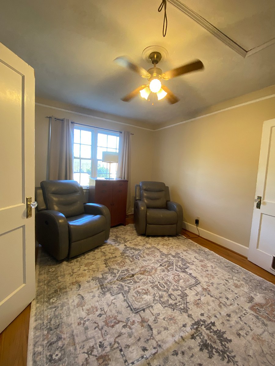 SECOND DEN AREA WITH ELECTRIC LEATHER RECLINERS