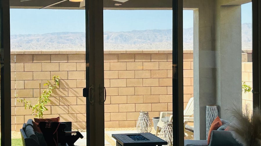 Views of Mountain Tops from Kitchen and Living Room 