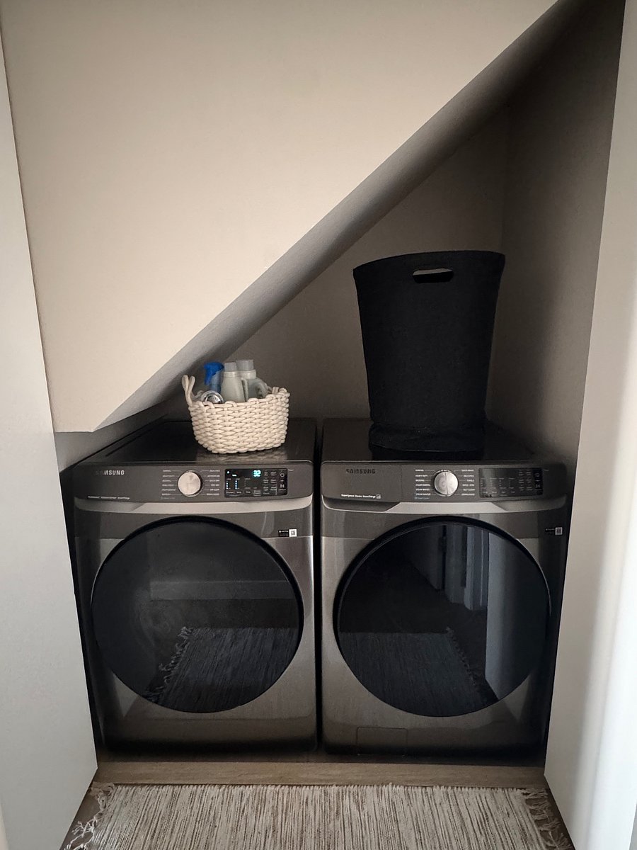 Fresh clothes, fresh mind - thank you, washer and dryer