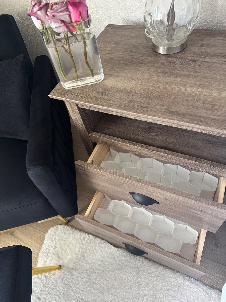 Drawer organizers for undergarments