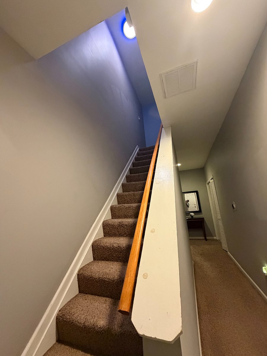 2nd Floor Hallway (bottom of stairs) going towards 3rd Floor