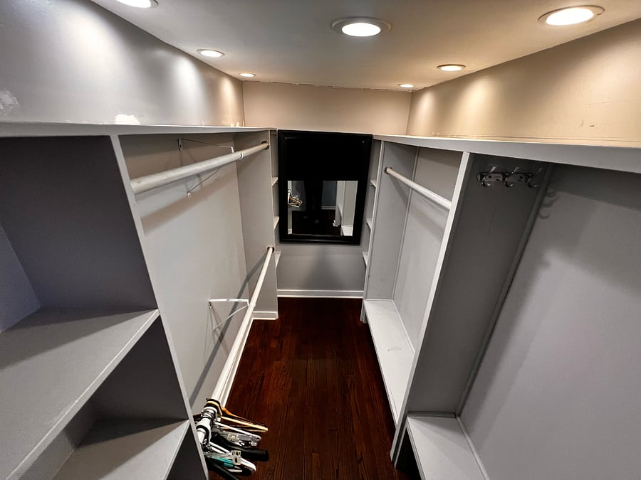 3rd Floor Suite Walk-in closet
