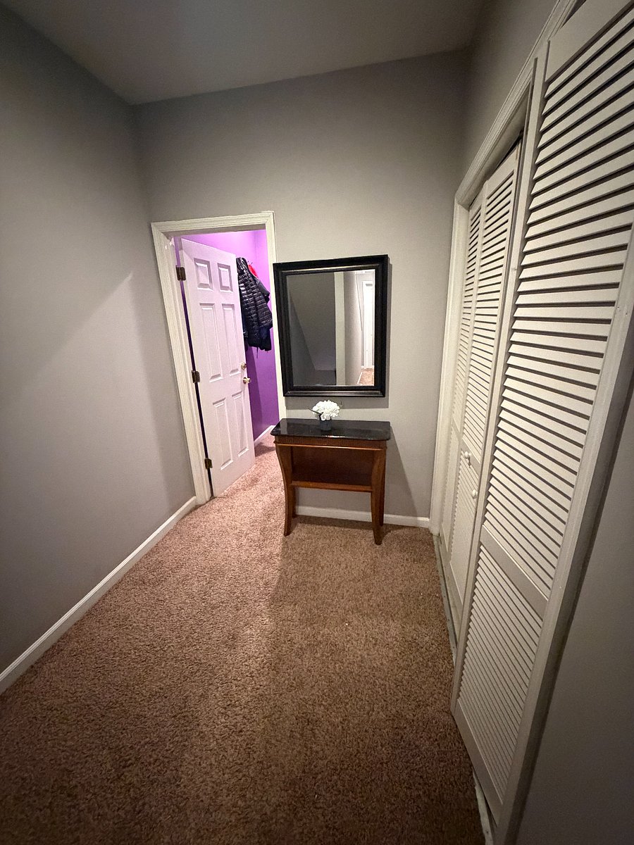2nd Floor Hallway (top of stairs) - Laundry room on the right 