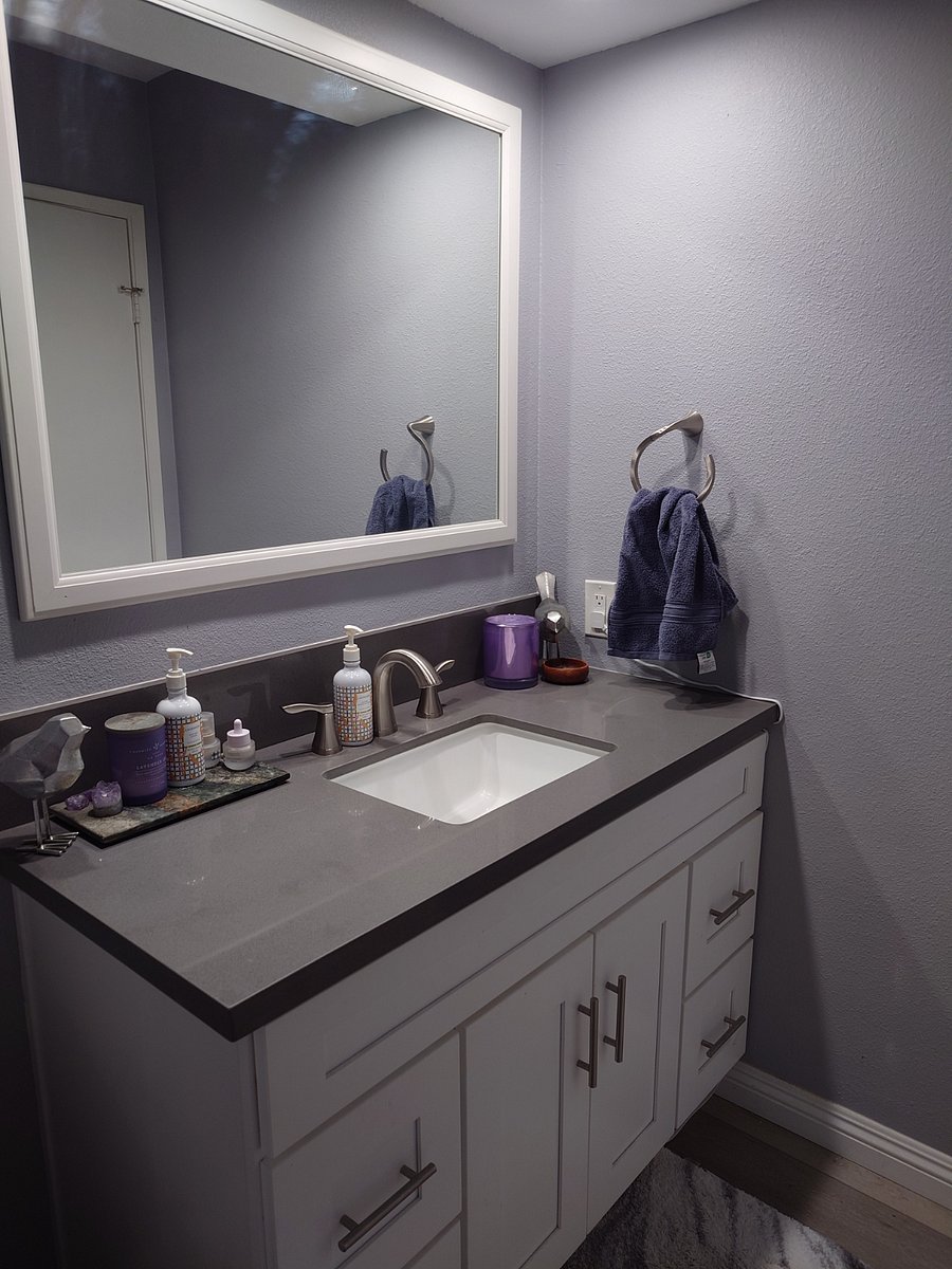 Downstairs half bath.