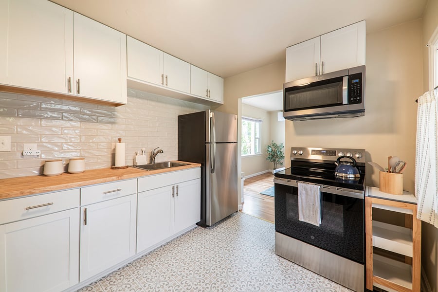 Brand new kitchen with everything you'll need!