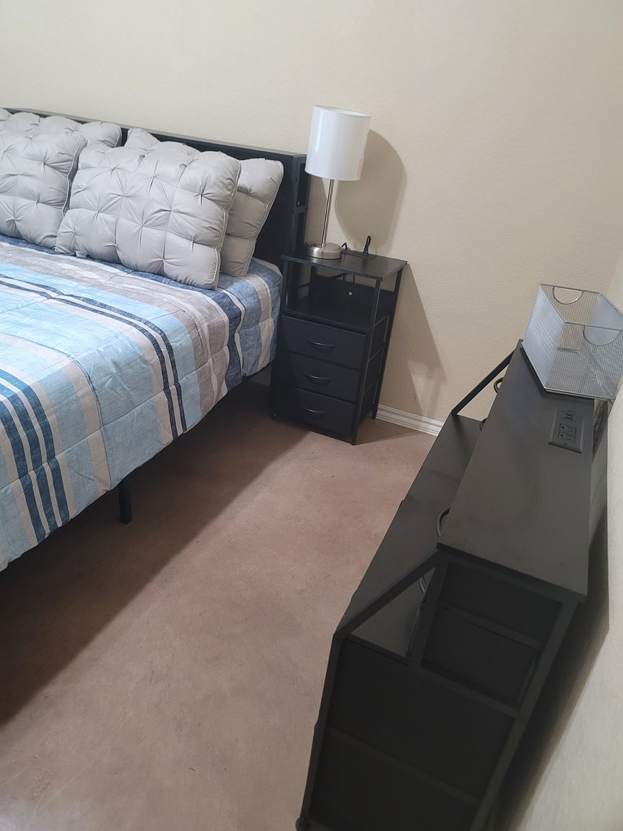 Night stand with phone or laptop charger capabilities 