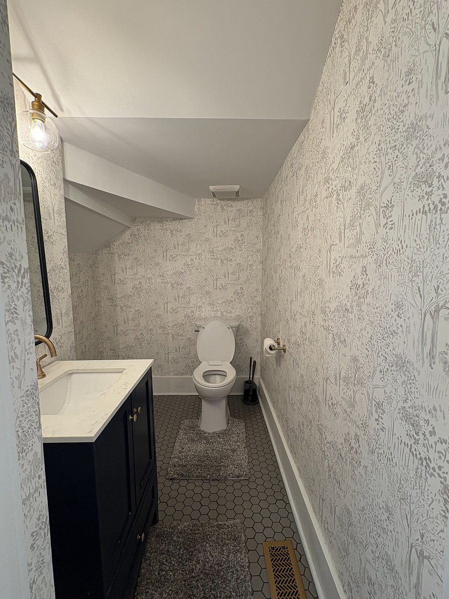 Half bathroom on Main Level