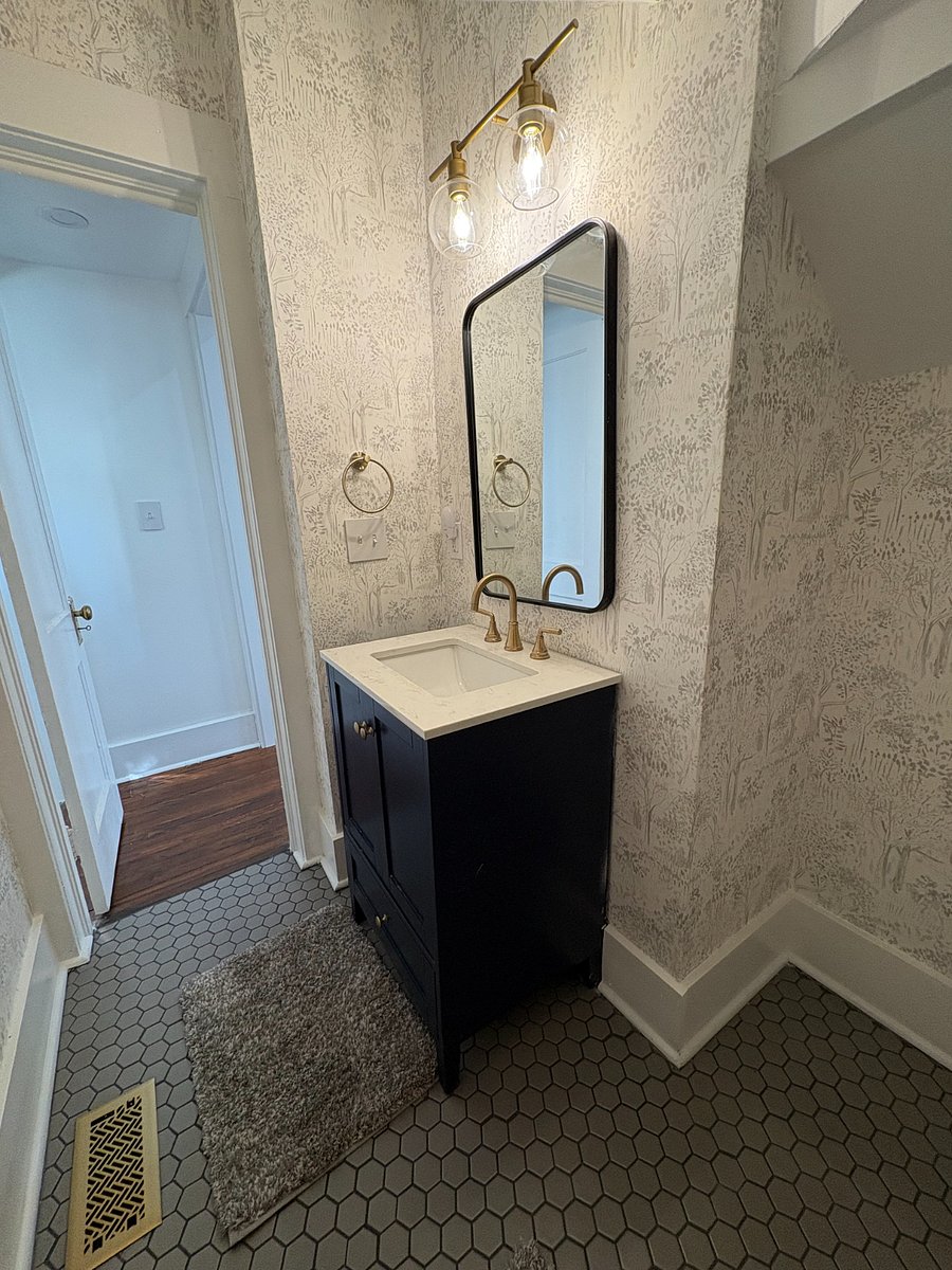 Alternate view of the half bathroom on the Main Level