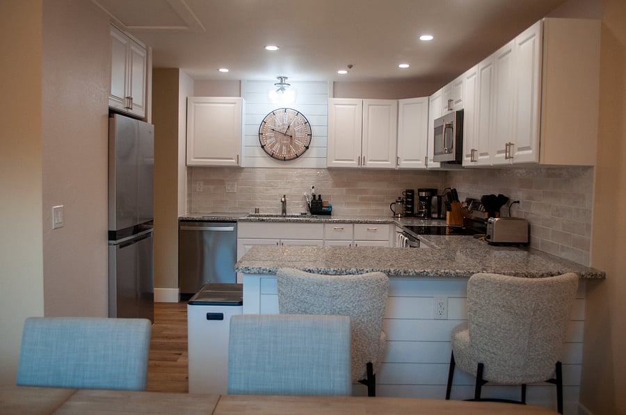 Fully Appointed Spacious Kitchen with Coffee Bar Space