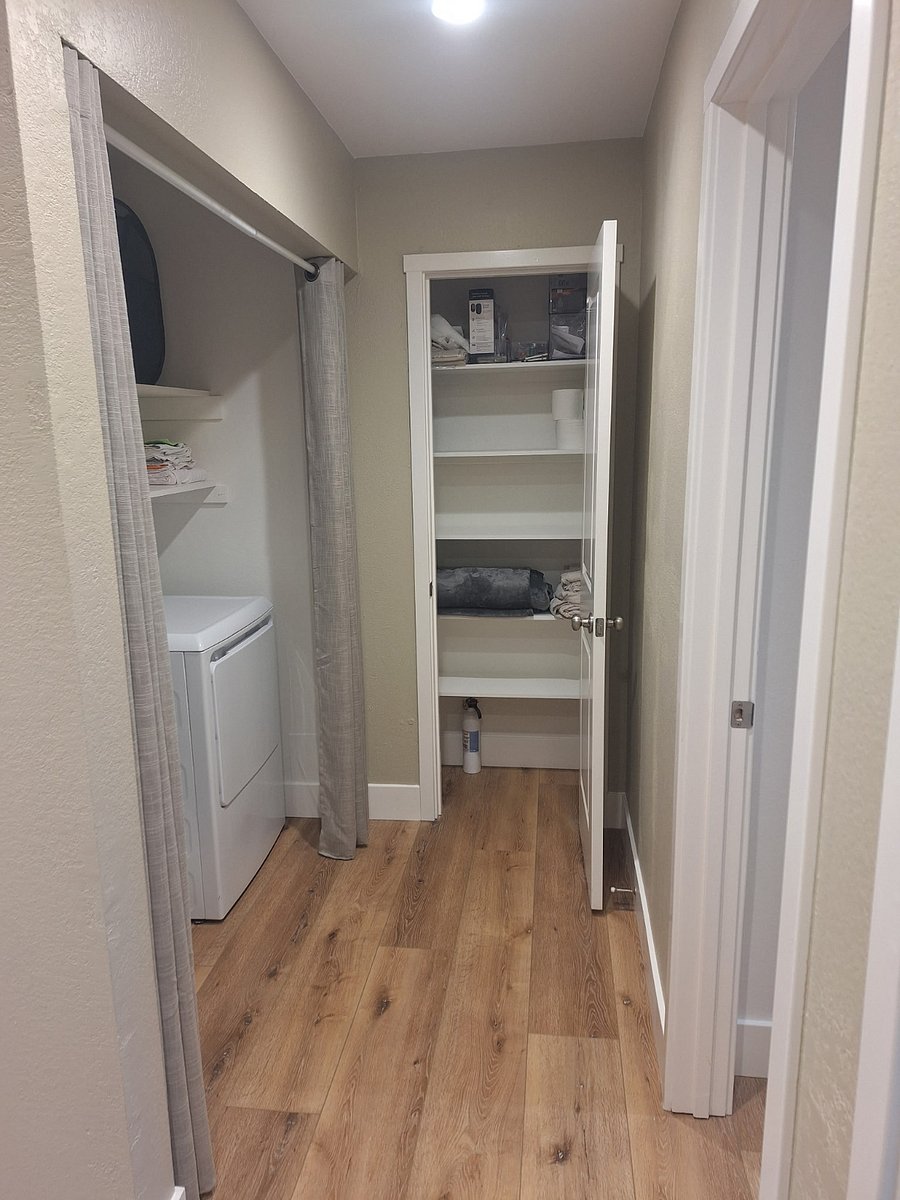 Full Size Linen Closet and Storage Space