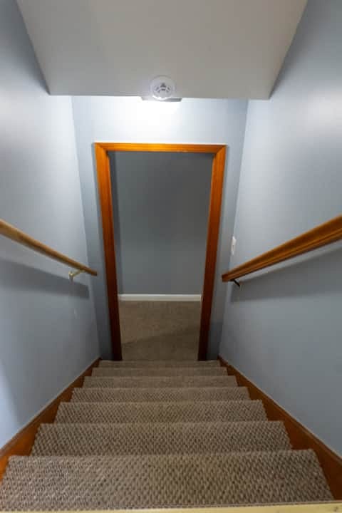 Stairs to the Laundry Room