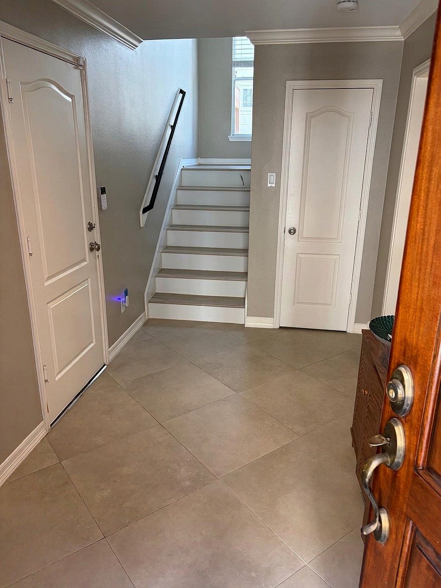Entry from front door