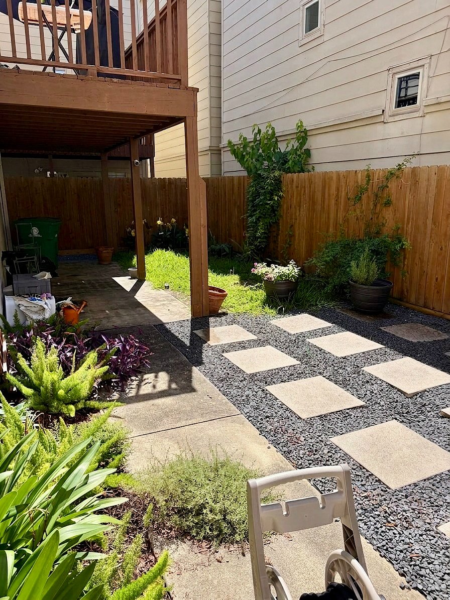 Back yard