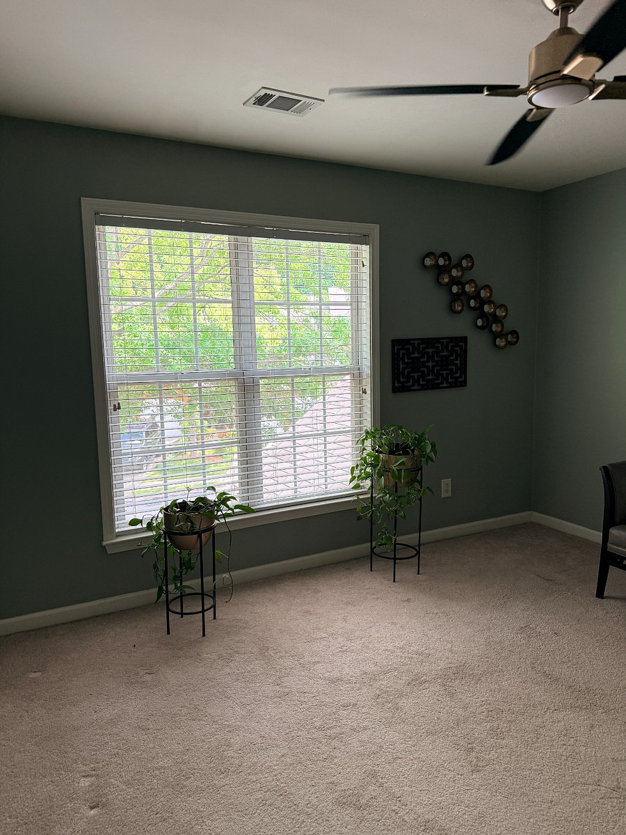 The bedroom will be fully furnished